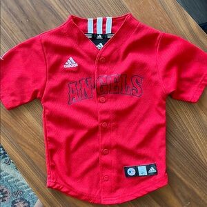 Adidas Kids Red Angels Shirt